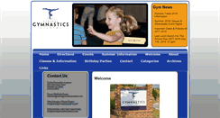 Desktop Screenshot of centralgymnasticsacademy.com